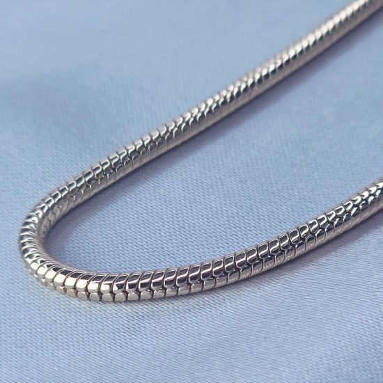 Imagen de Cadena Tejido Cola Topo o Ratón Oro Dorado Talla 6003