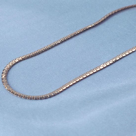 Imagen de Cadena Tejido Panza Oro Dorado Talla 4502