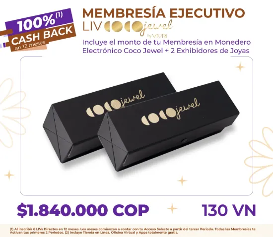 Imagen de Membresía COCOJewel Ejecutivo + 2 Joyeros