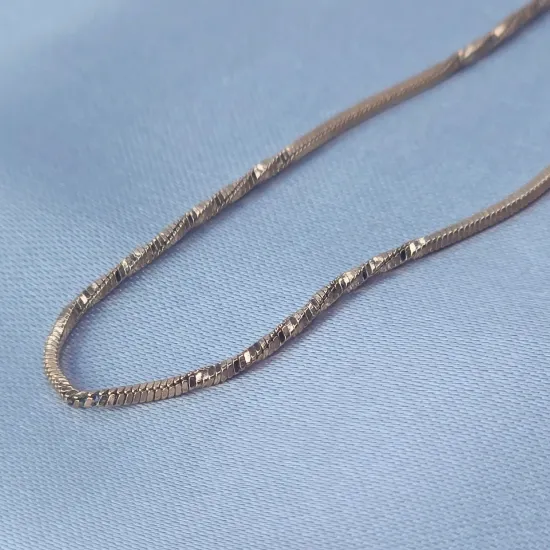 Imagen de Cadena Tejido Cola Topo o Ratón con Torcid