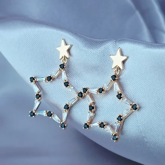 Imagen de Arete La Gran Estrella y Estrell