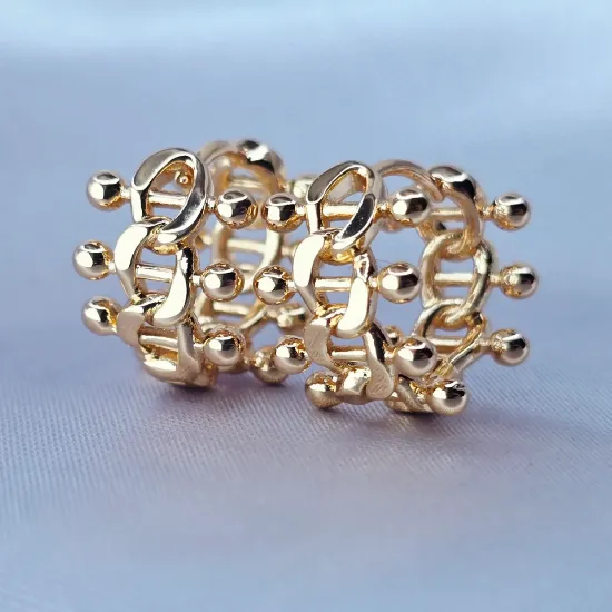 Imagen de Gold Molecules Huggie