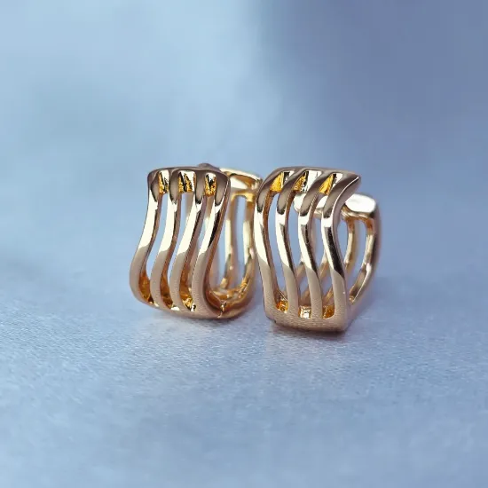 Imagen de Huggie Olas Radiantes de Oro