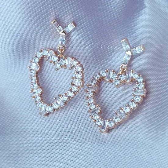 Imagen de Arete Inicial Y y Corazón
