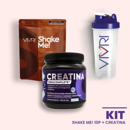 Imagen de Kit Shake Me! Royal - Creatina + Shaker