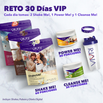 Picture of VIVRI CHALLENGE 30-Day VIP - 2 Shakes a Day