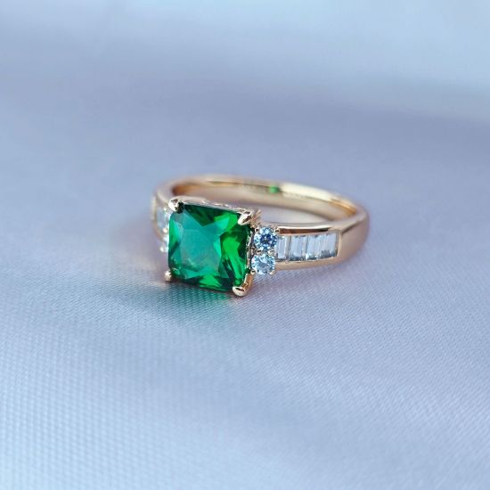 Imagen de Anillo Esmeralda Abundante