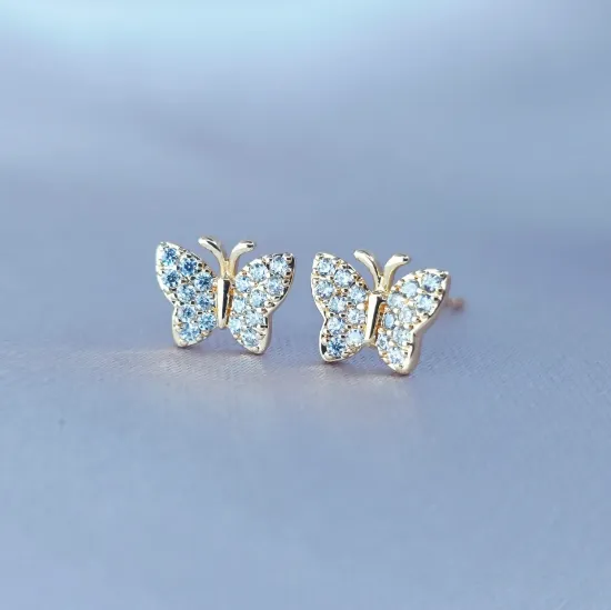 Imagen de Broquel Mariposa Pequeña y Discreta