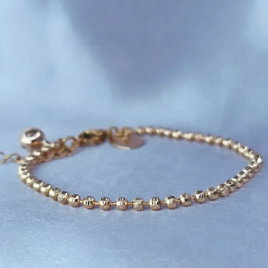 Imagen de Pulsera Municiones Cascabel y Corazón Talla 1602