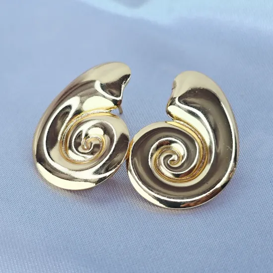 Imagen de Arete Caracol Liso