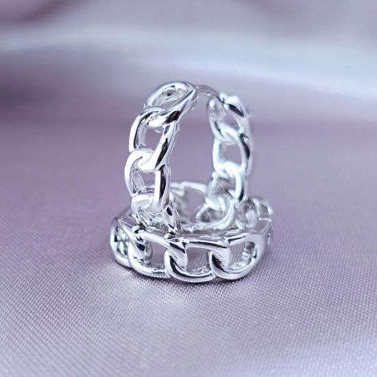 Imagen de Huggie Barbada Oro Blanco