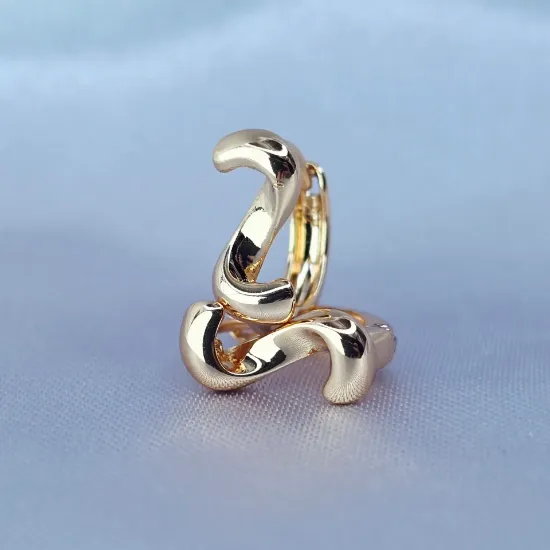 Imagen de Huggie Espiral de Oro