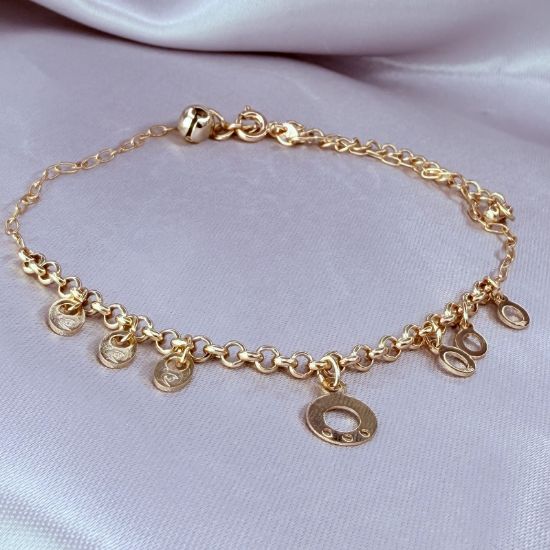 Imagen de Pulsera Tobillera Colgantes Bellos