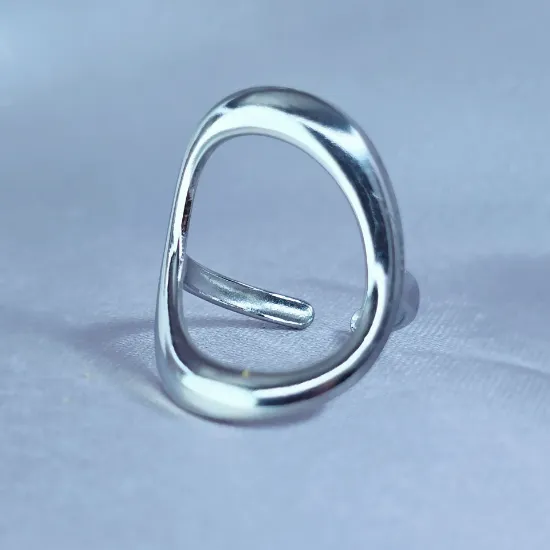 Imagen de Anillo Círculo Blanco 7
