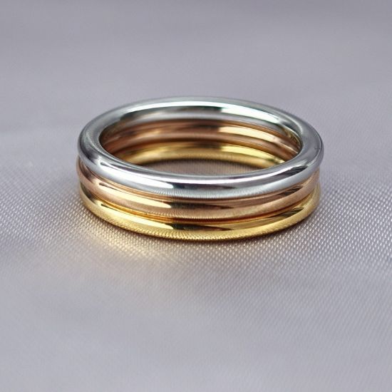 Imagen de Anillo Tres Aros Sueltos 7