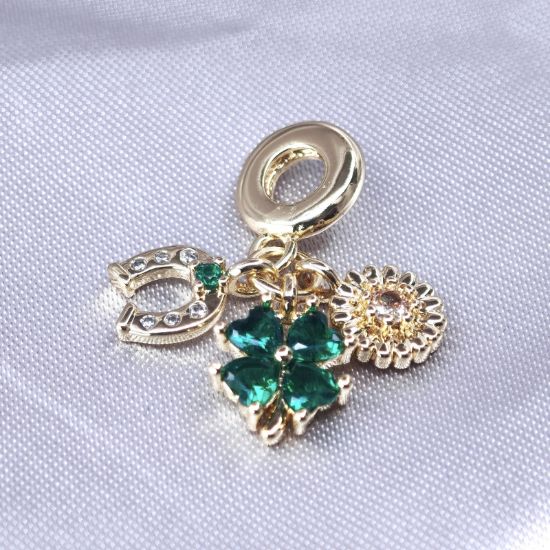 Imagen de Dije Para Pulsera Suerte Verde