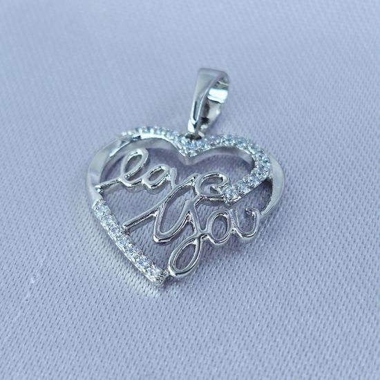 Imagen de Dije Corazón Mamá Love You