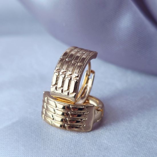 Imagen de Arracada Ladrillos de Oro