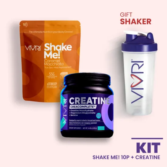 Imagen de Kit Shake Me! Caramel - Creatina + Shaker