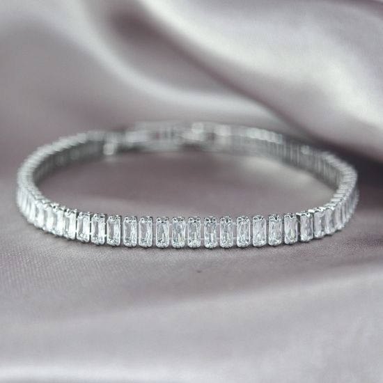 Imagen de Pulsera Escalones de Cristal  1705