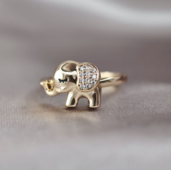 Imagen de Anillo Bebé Elefante